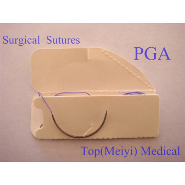 Polyglycolic Acid Surgical Suture